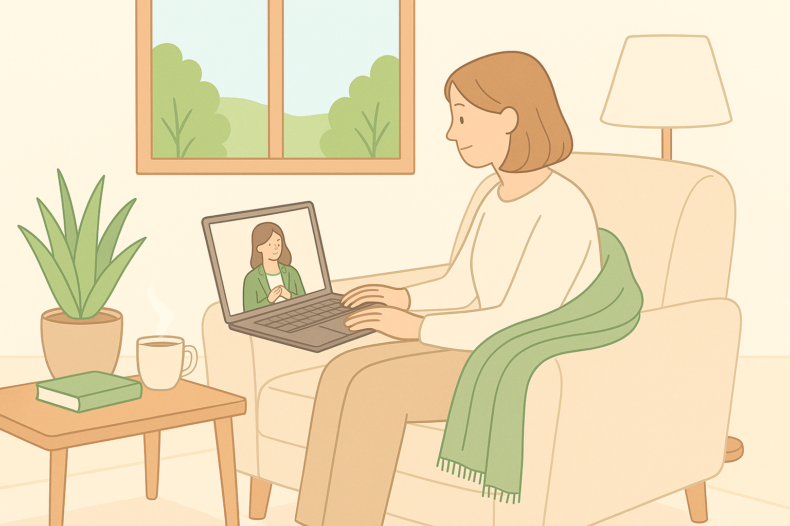 Entretien psychologique en vidéo consultation